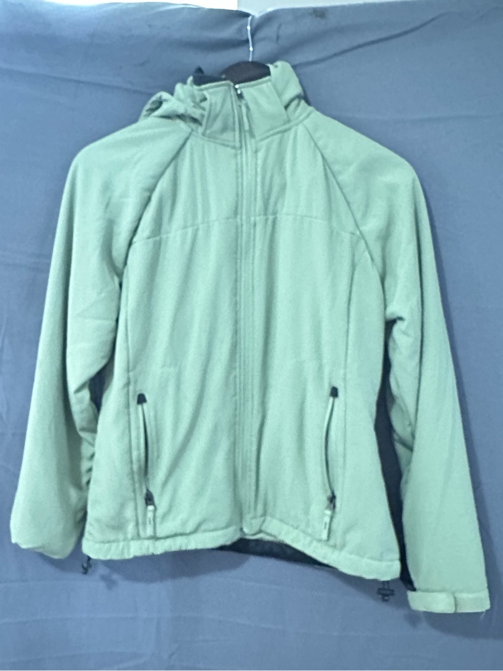 Bass Light Sage Green Hooded Ski Jacket